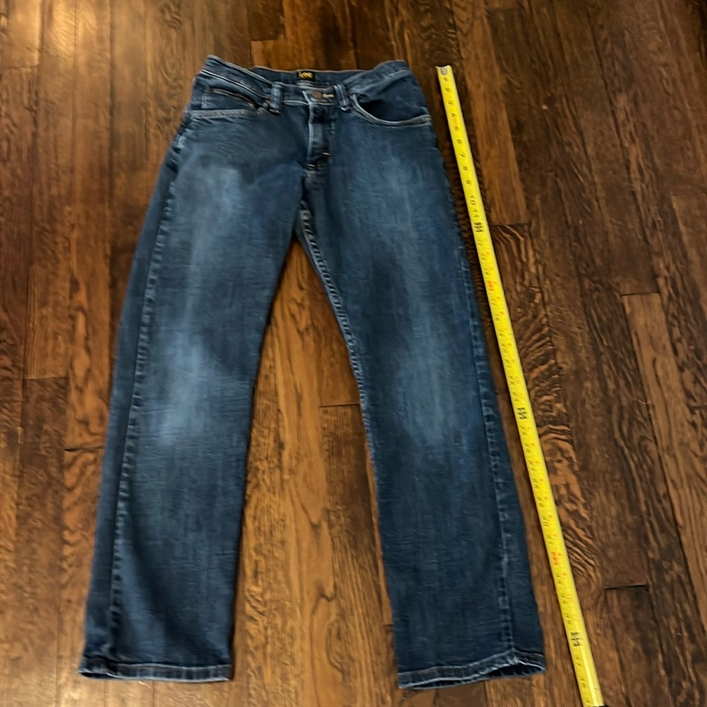 Boys size 16 R :Lee blue jeans with adjustable waist